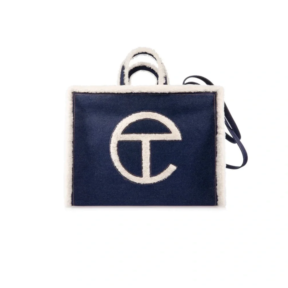 Ugg X Telfar Large Shopper- Denim - Picture 2 of 5